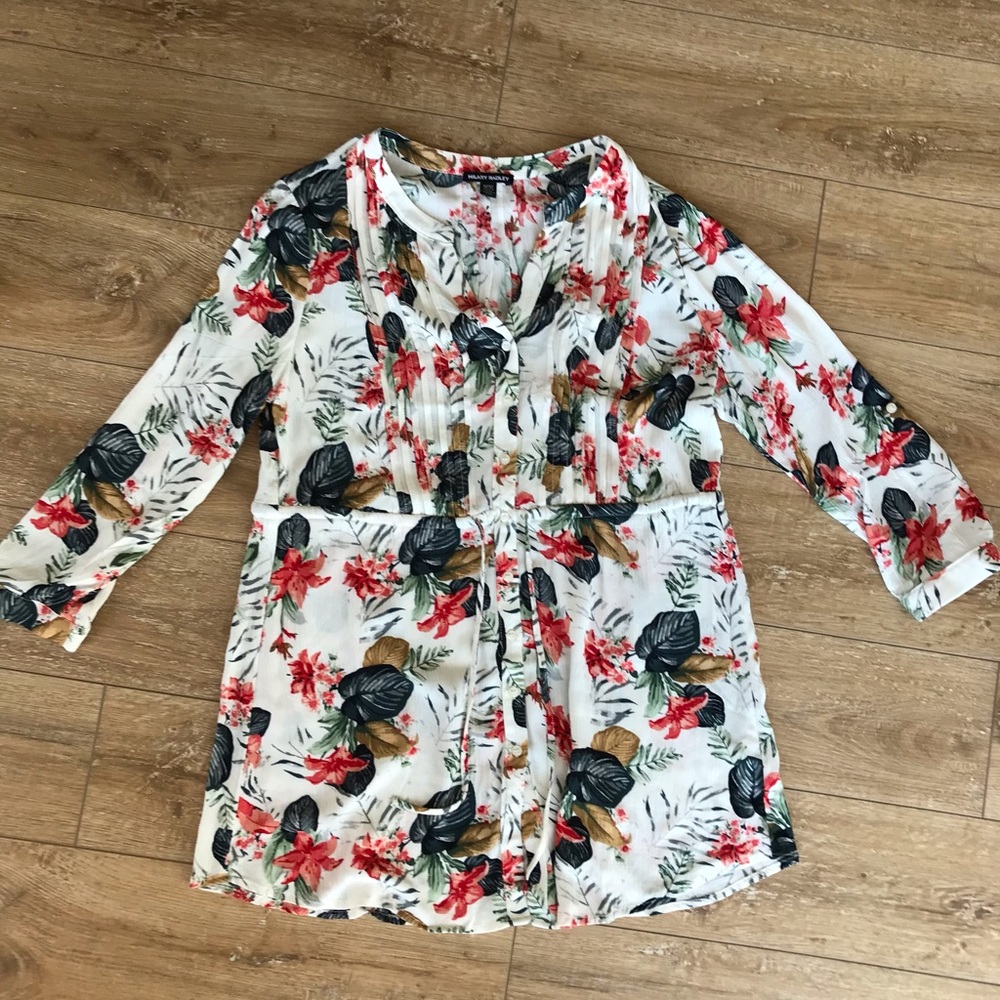 Hilary Radley Tunic Blouse